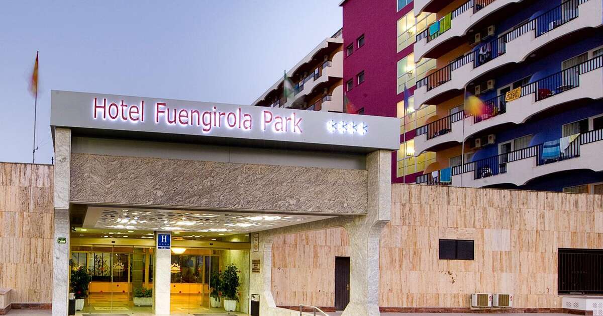 Een foto van de buitenkant van Hotel Monarque Fuengirola Park