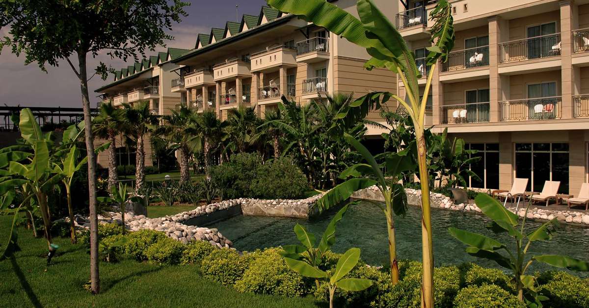 Ein Foto von der Außenansicht des Dobedan Exclusive Hotel & Spa