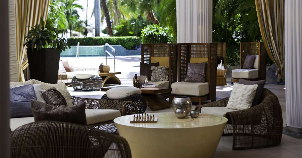 Een foto van het interieur van Renaissance Wind Creek Aruba Resort