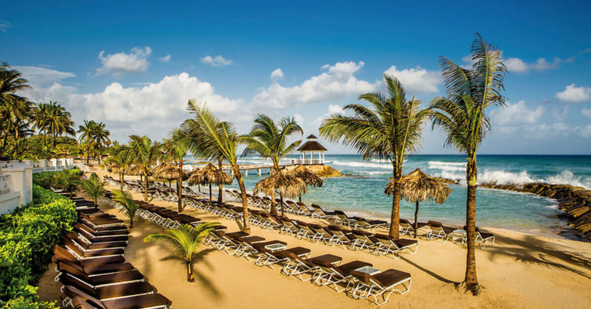 Ein Foto vom Strand beim Hyatt Ziva Rose Hall
