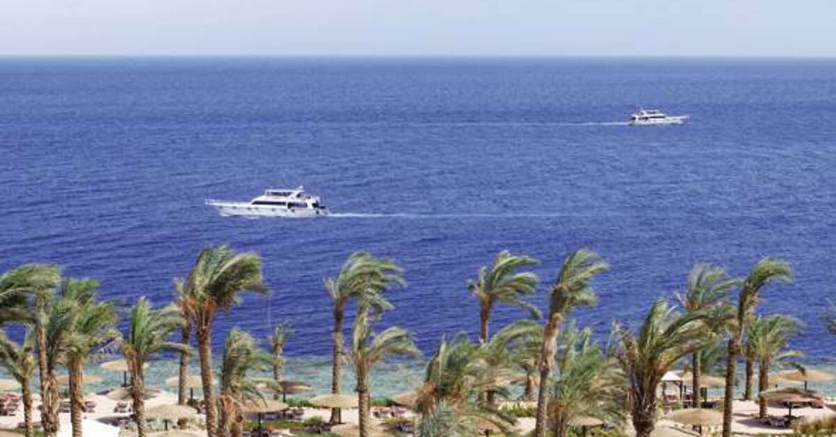 Ein Foto vom Strand beim Grand Rotana Resort & Spa