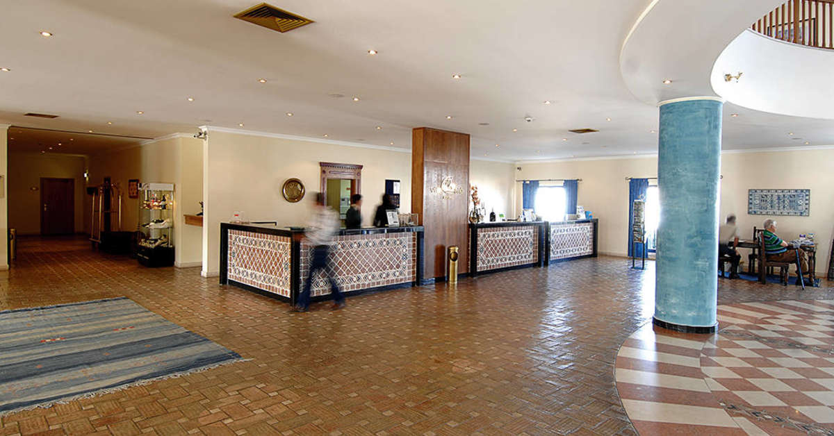 Een foto van het interieur van Vila Gale Tavira