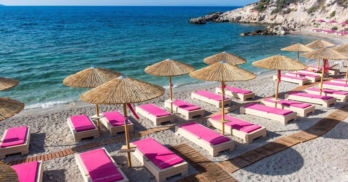 Een foto van het strand bij Proteas Blu Resort