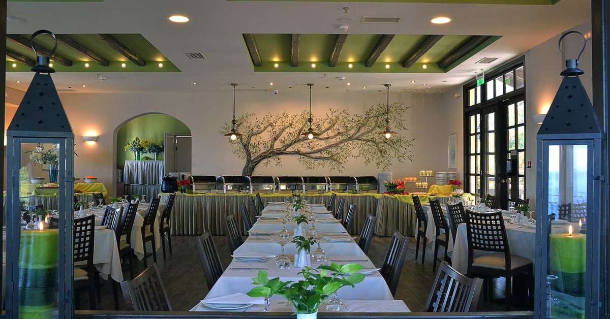Een foto van de faciliteiten bij Marilena Sea View Hotel