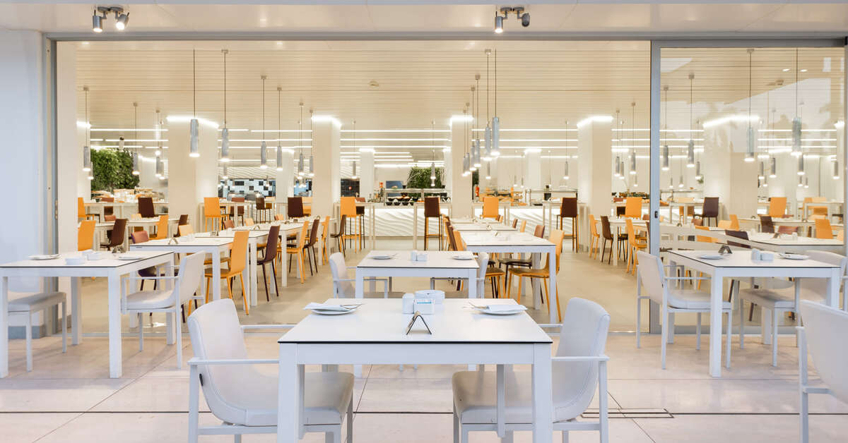 Een foto van de faciliteiten bij Hotel Caserio