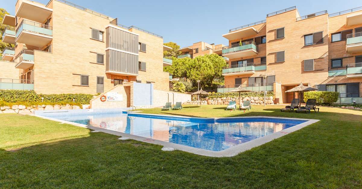 Ein Foto vom Pool im Pierre & Vacances Residence Salou