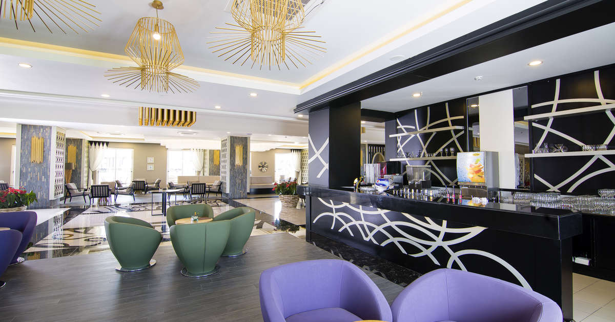 Een foto van het interieur van Port River Hotel & Spa