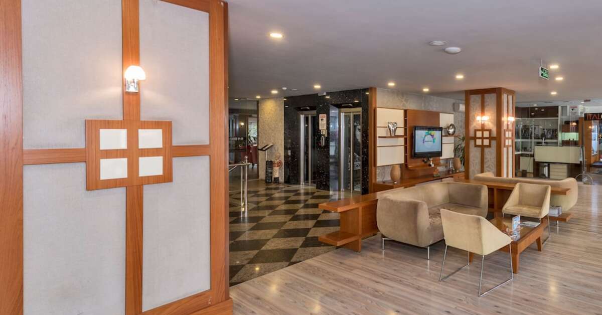 Ein Foto vom Innenbereich im Hotel Vicenza