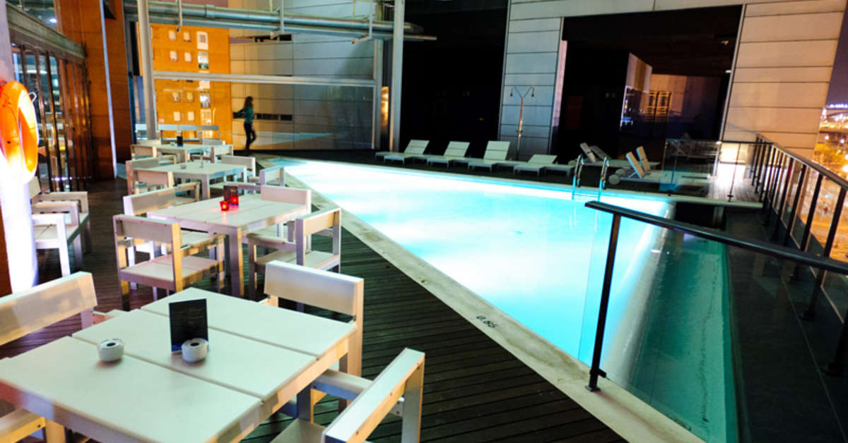 Een foto van de faciliteiten bij Hotel Barcelona Princess