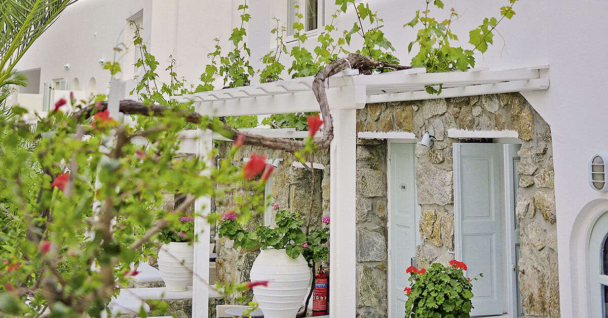 Een foto van Hotel Petinos Mykonos