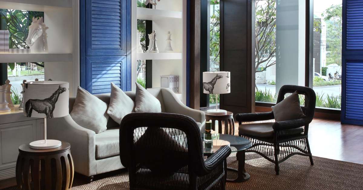 Een foto van het interieur van Amari Hua Hin