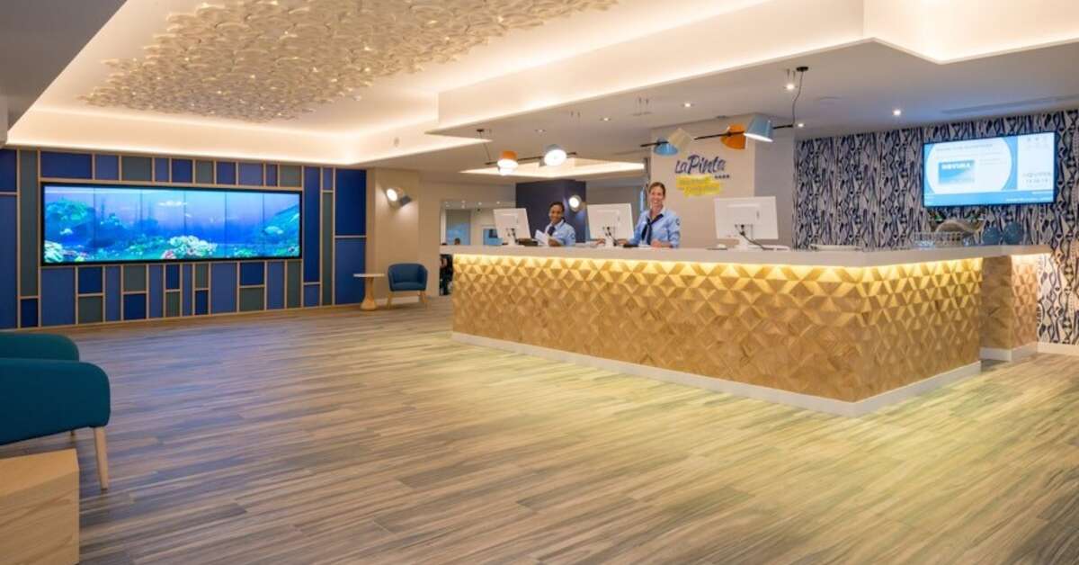 Ein Foto vom Innenbereich im Hovima La Pinta Beachfront Family Hotel
