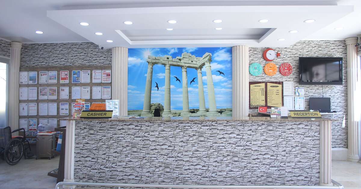 Een foto van het interieur van Sayanora Hotel & Park
