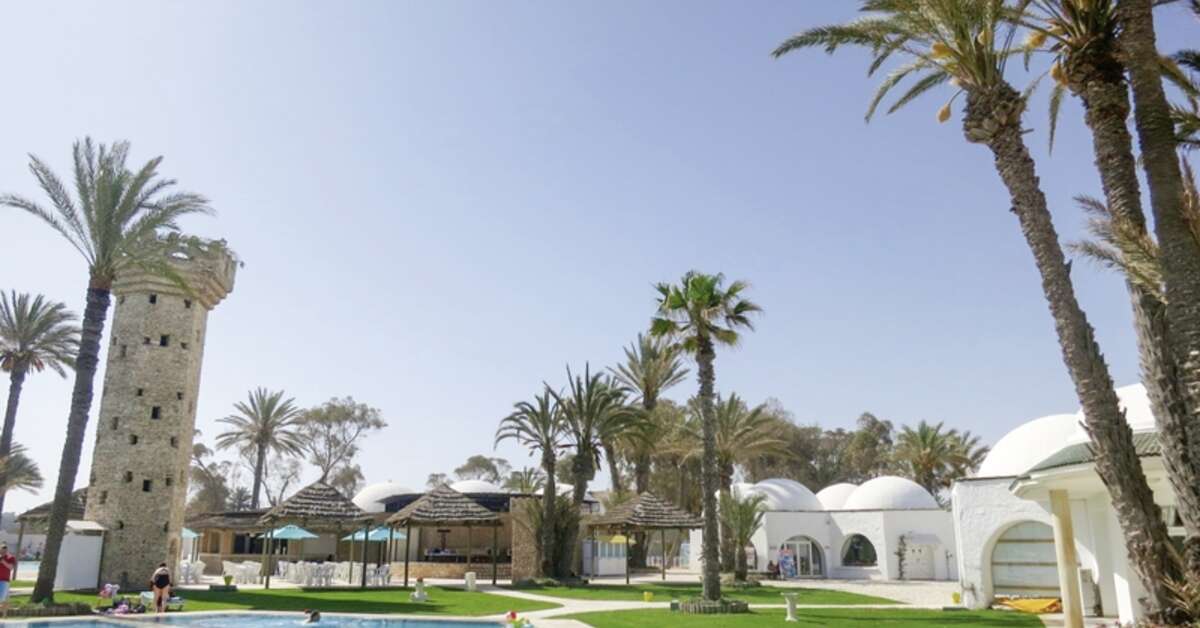Een foto van het zwembad bij Monarque Club Rivage Monastir