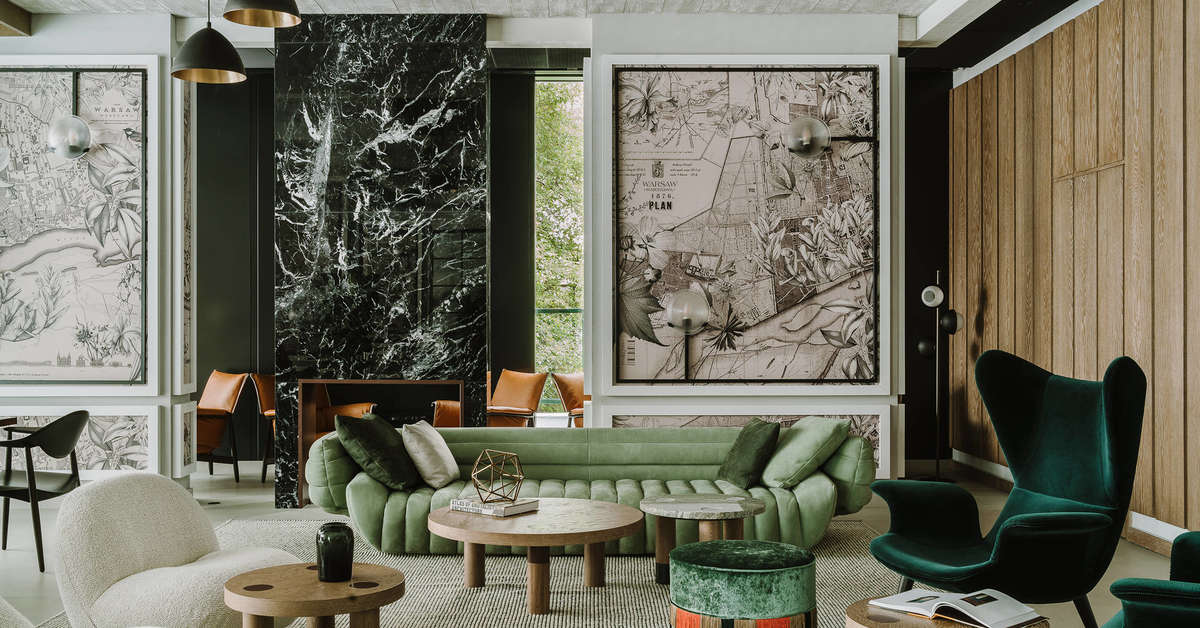 Een foto van het interieur van Puro Warszawa Centrum