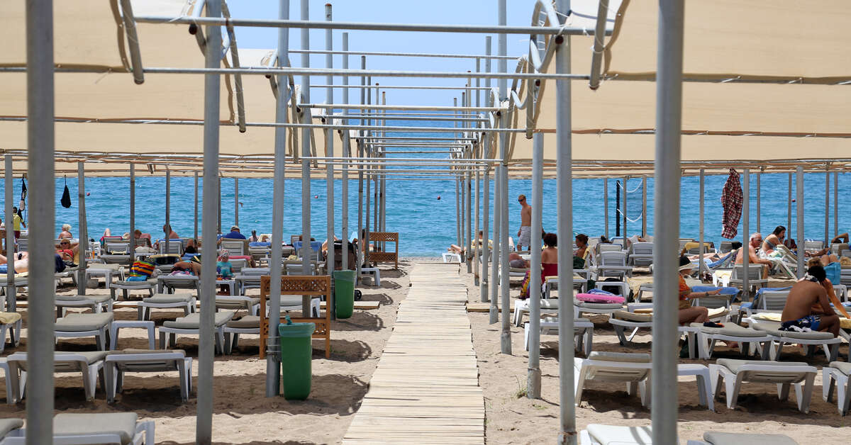 Een foto van het strand bij Port River Hotel & Spa