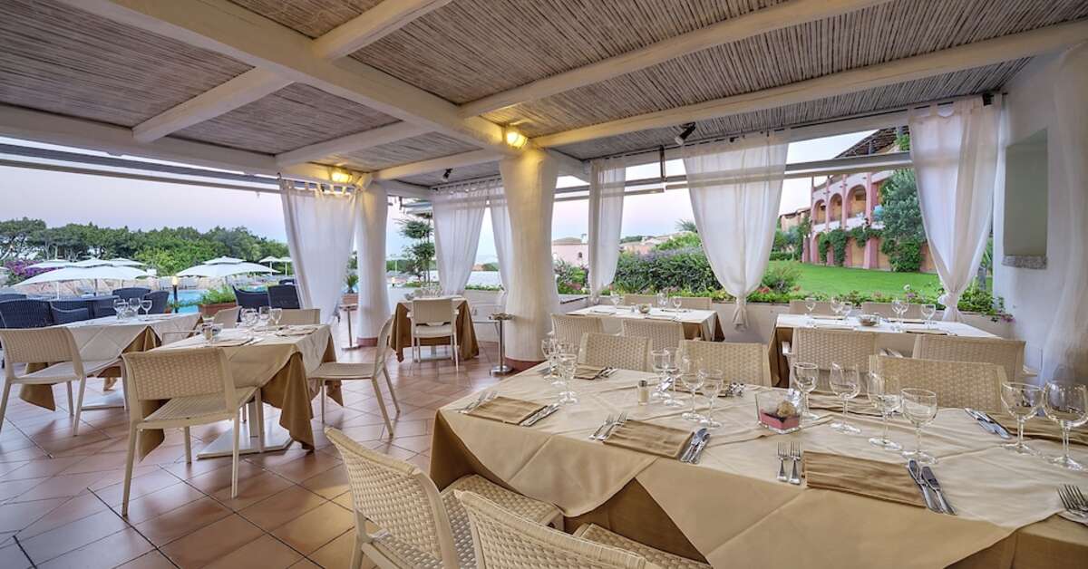 Een foto van de faciliteiten bij Grand Hotel in Porto Cervo