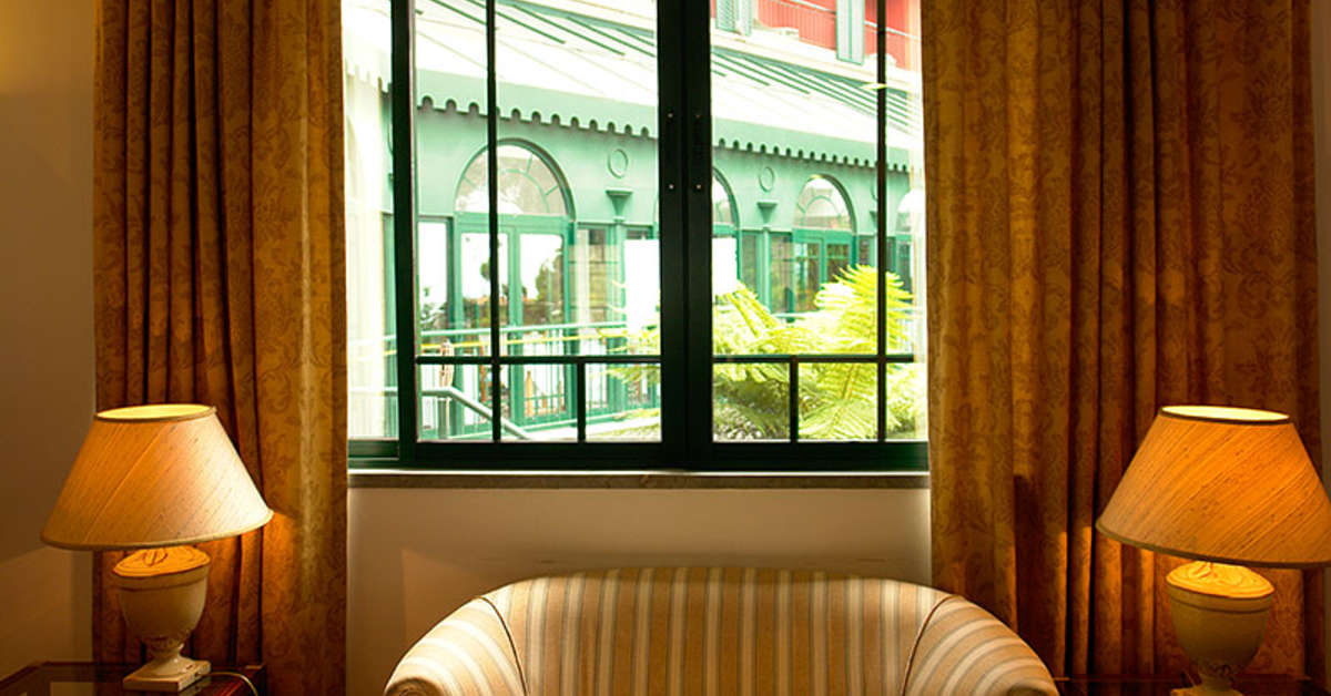 Een foto van het interieur van Quinta Do Monte Panoramic Gardens