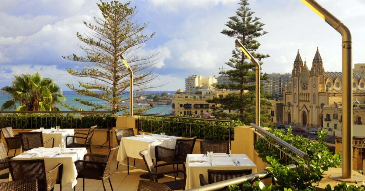 Ein Foto von den Einrichtungen im Malta Marriott Hotel & Spa