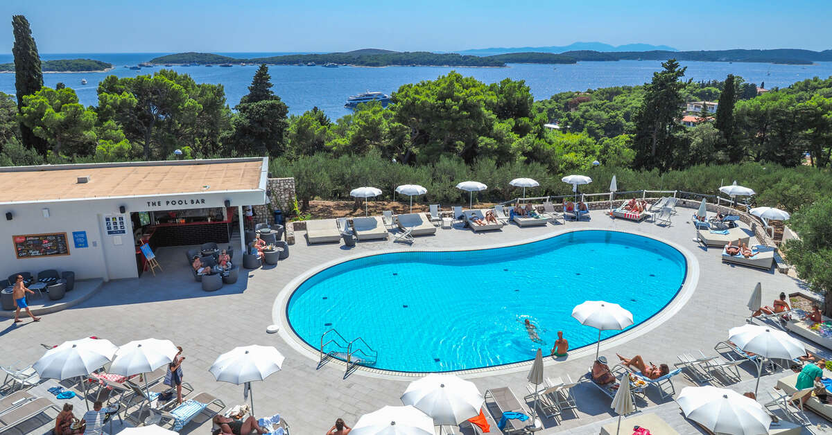 Een foto van Pharos Hvar Bayhill Hotel