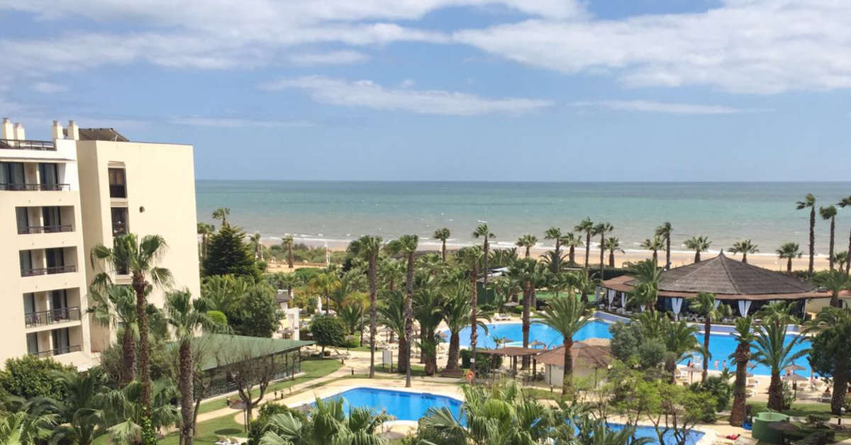 Ein Foto vom Pool im Estival Islantilla
