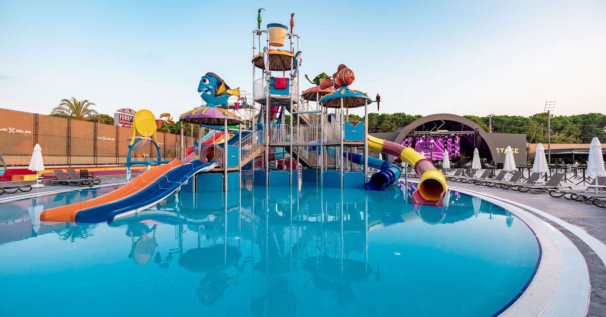 Een foto van het zwembad bij Hotel The X Belek