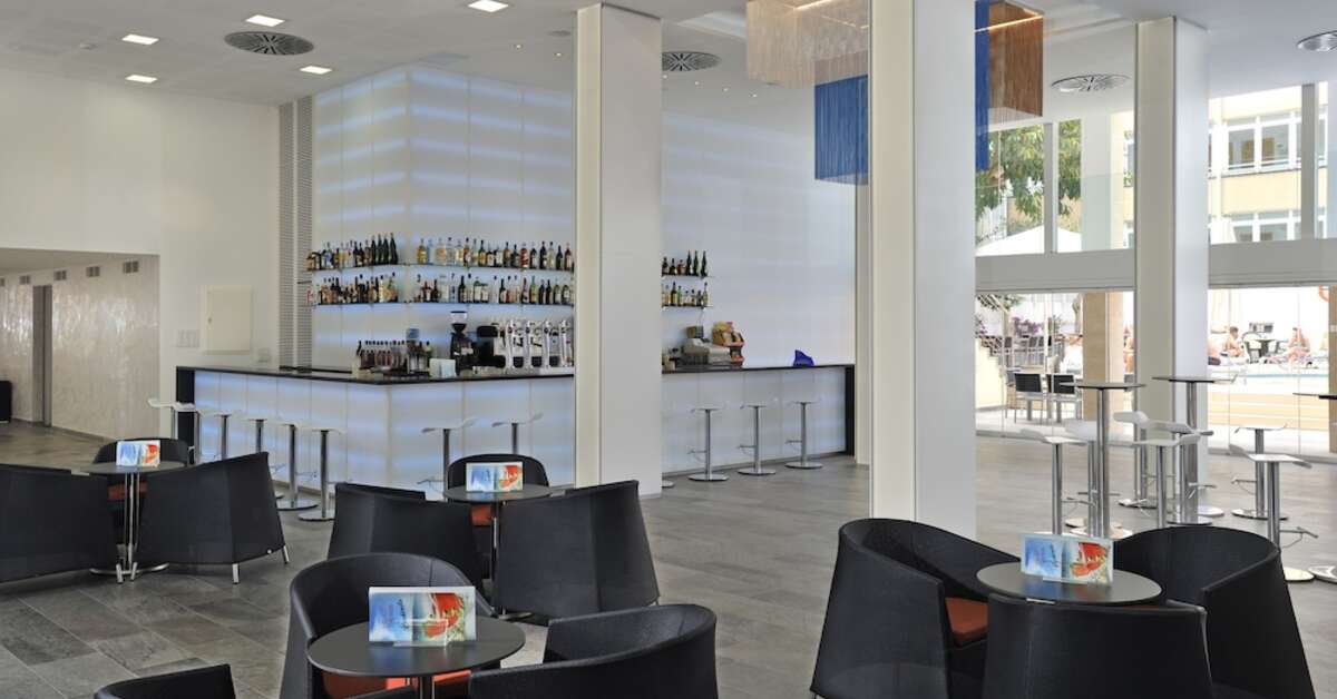 Ein Foto von den Einrichtungen im Hotel Hispania