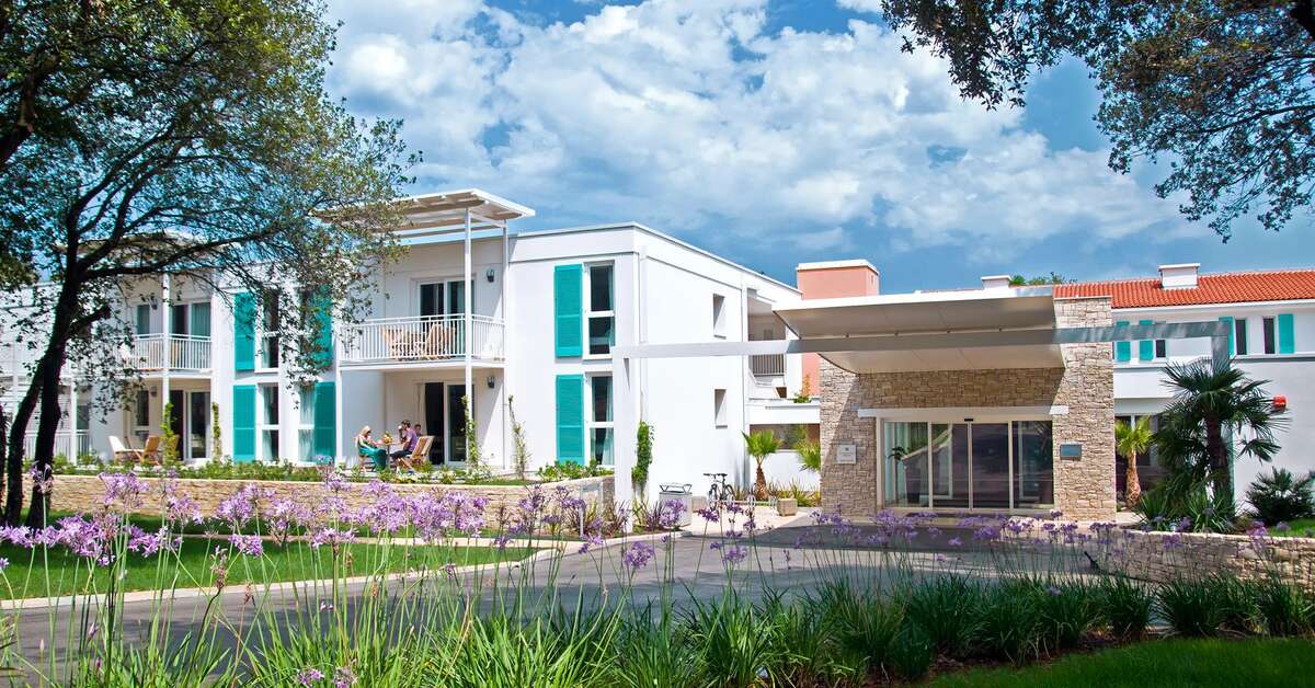 Een foto van de buitenkant van Valamar Club Tamaris & Residence
