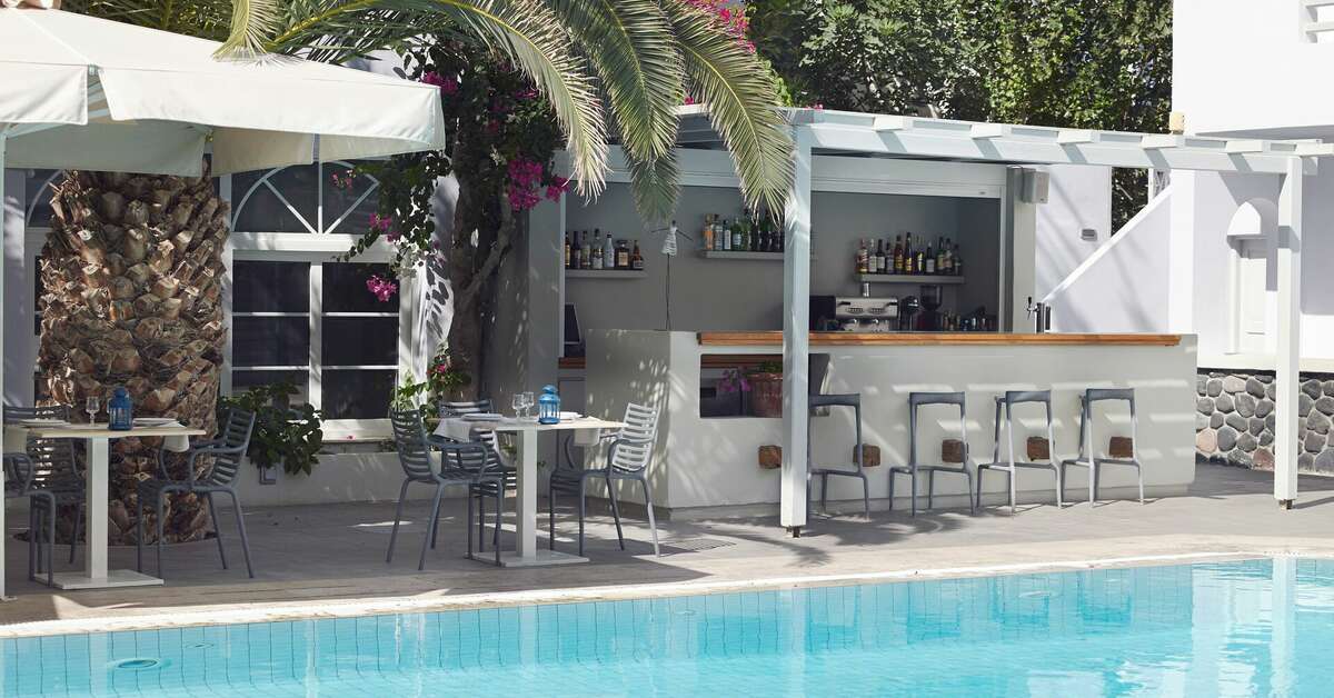 Ein Foto vom Pool im Afroditi Venus Beach Hotel & Spa