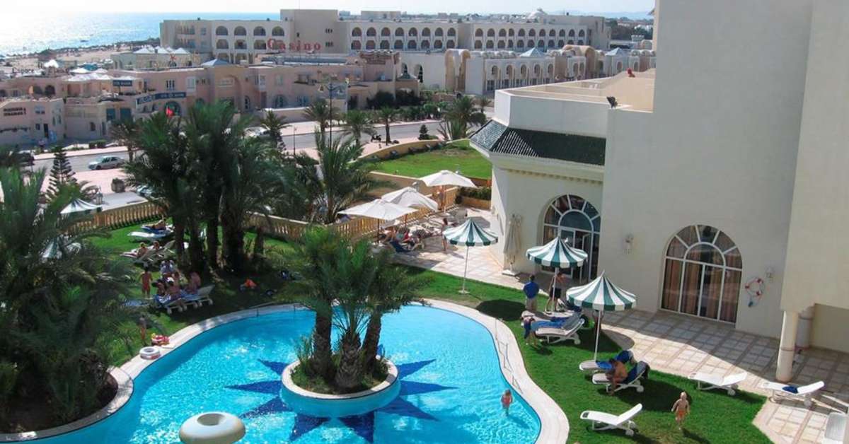 Een foto van het zwembad bij Mehari Hammamet