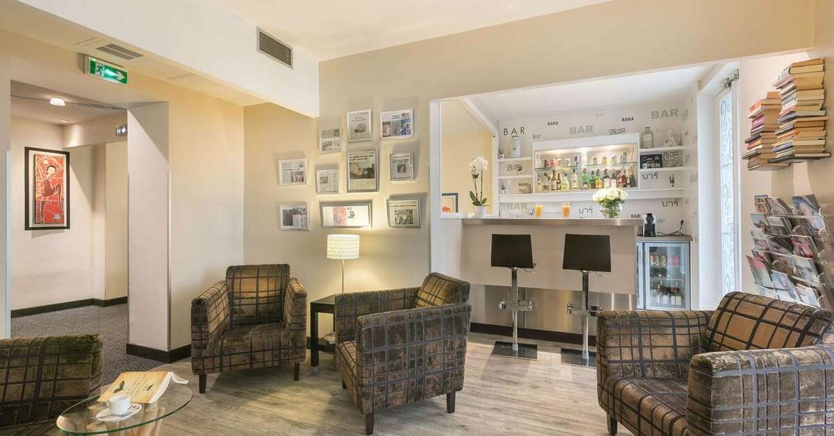 Ein Foto von den Einrichtungen im Hotel Florence Nice