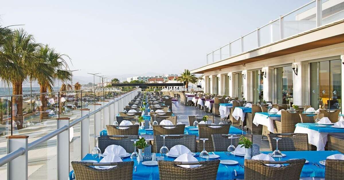 Een foto van de faciliteiten bij Palm Wings Beach Resort Kusadasi
