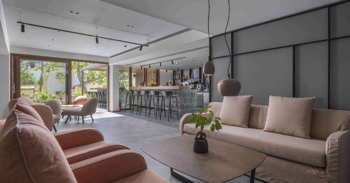 Een foto van de faciliteiten bij Hotel Alkyon