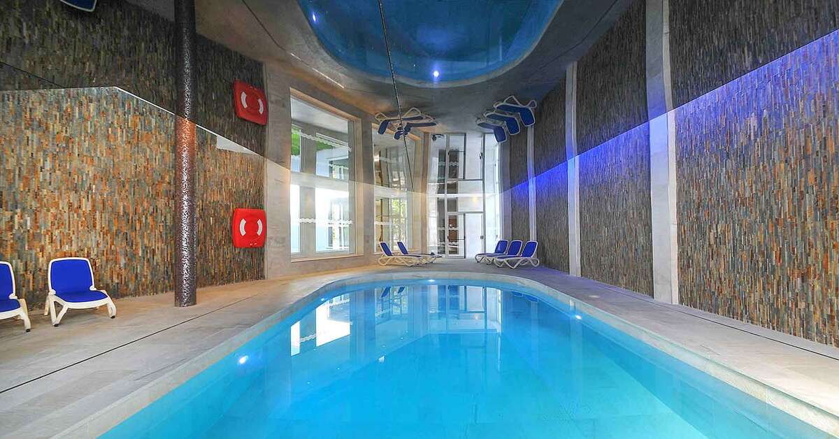 Een foto van het zwembad bij MarSenses Rosa del Mar & Spa