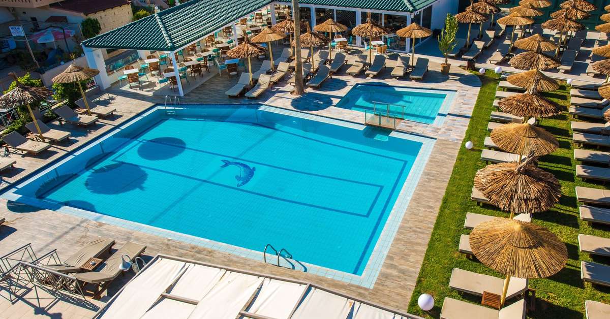 Een foto van het zwembad bij Solimar Turquoise
