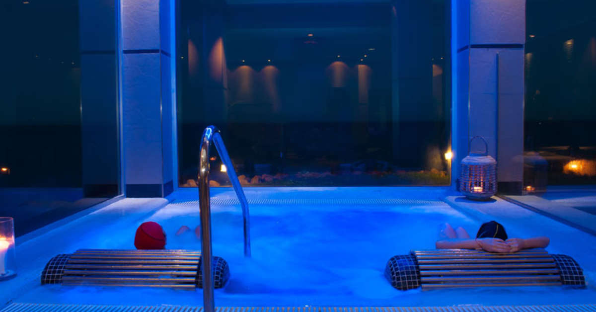 Een foto van de faciliteiten bij Hydros Hotel & Spa