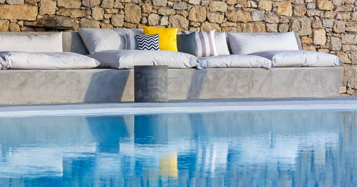 Een foto van het zwembad bij Boheme Mykonos Hotel