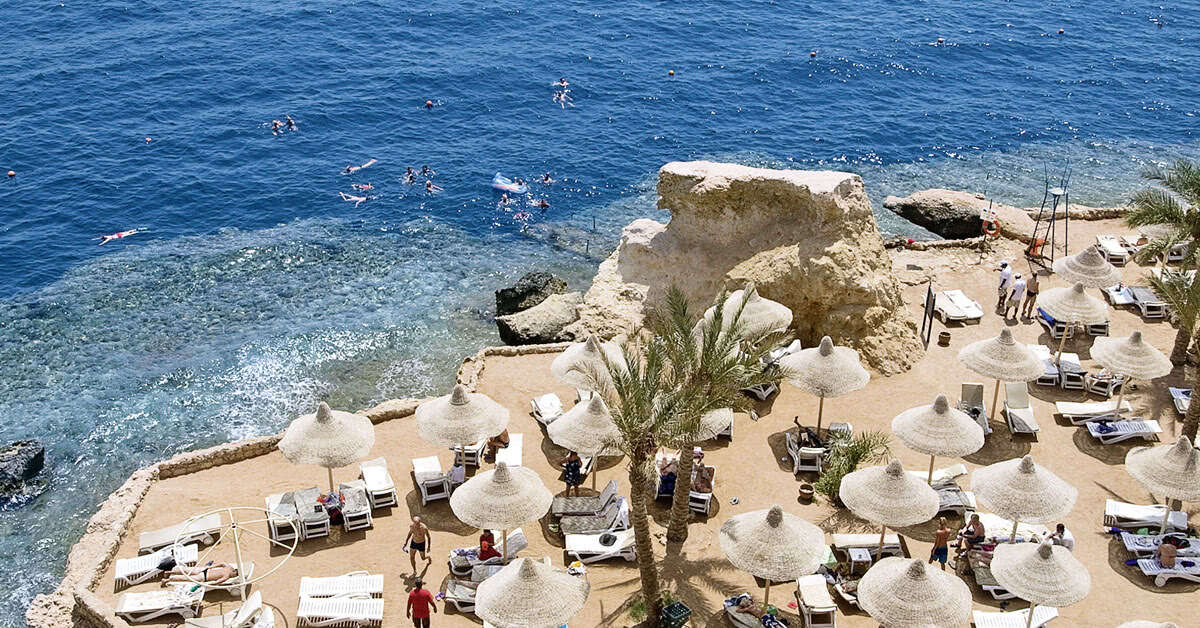 Een foto van het strand bij Dreams Beach Resort Sharm El Sheikh