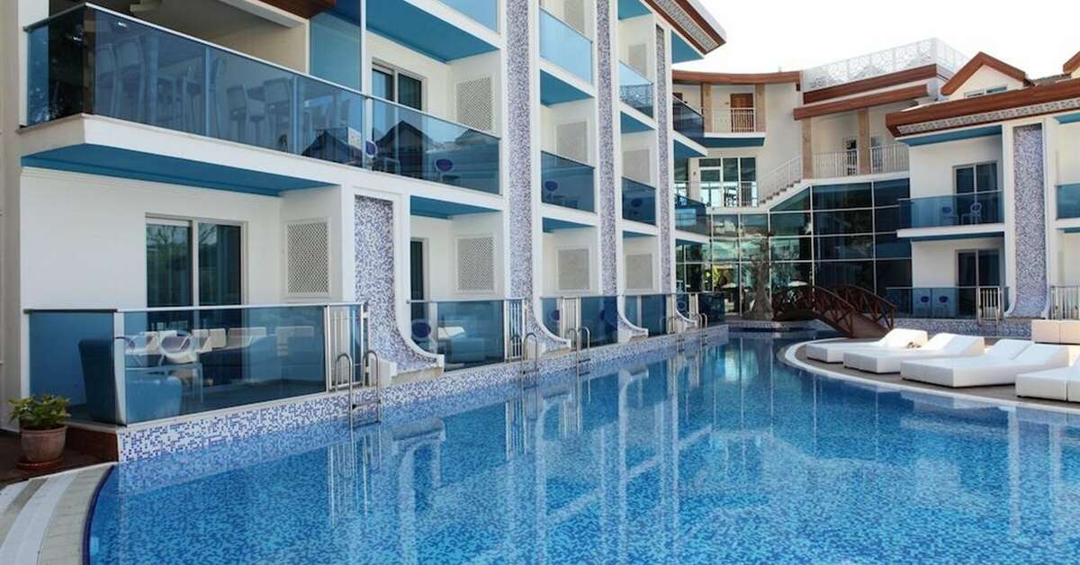 Ein Foto Ocean Blue High Class
