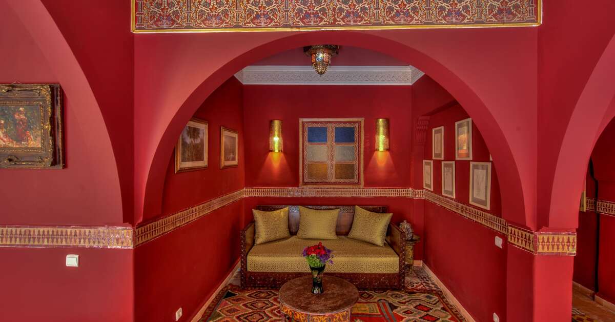 Een foto van Riad La Villa Bleue