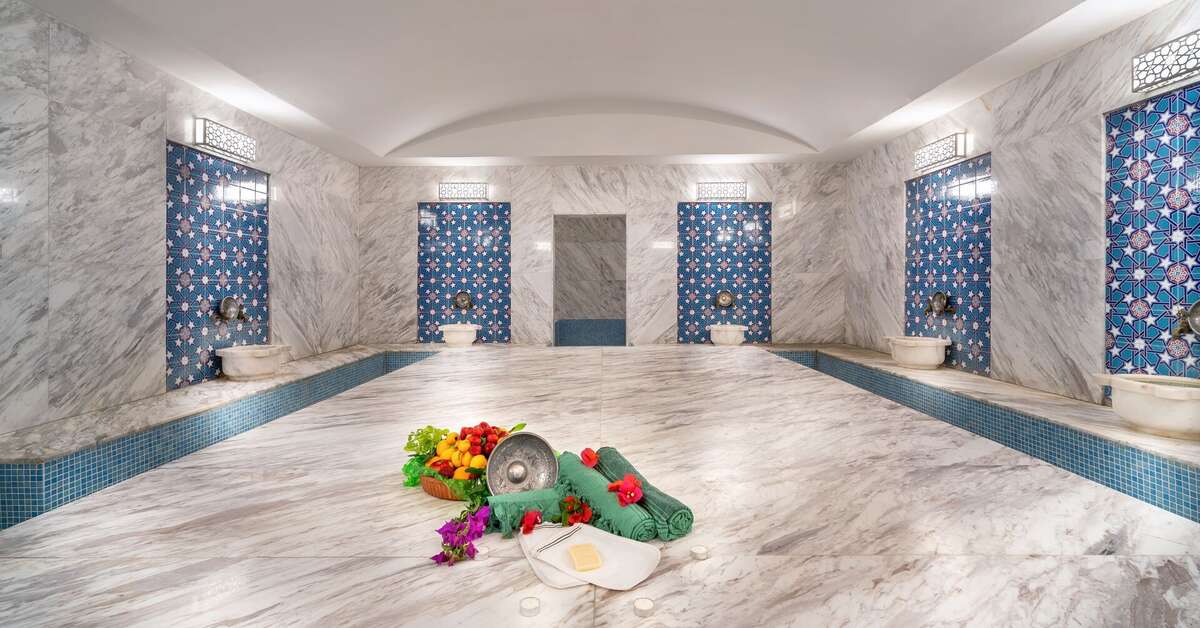 Een foto van de faciliteiten bij Orfeus Park Hotel