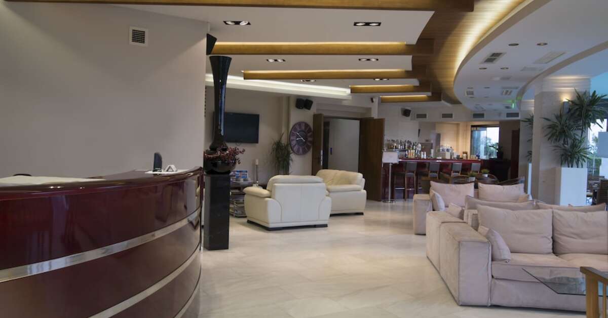 Een foto van het interieur van Cosmopolitan Hotel & Spa