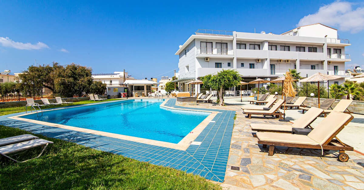 Een foto van Hermes Hotel Malia