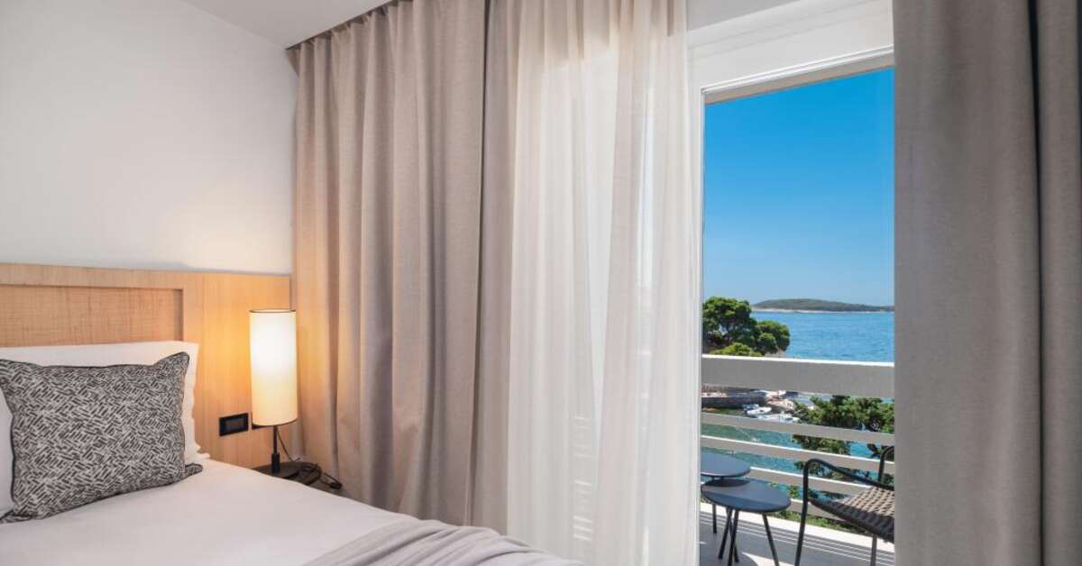 Een foto van Beach Bay Hvar Hotel