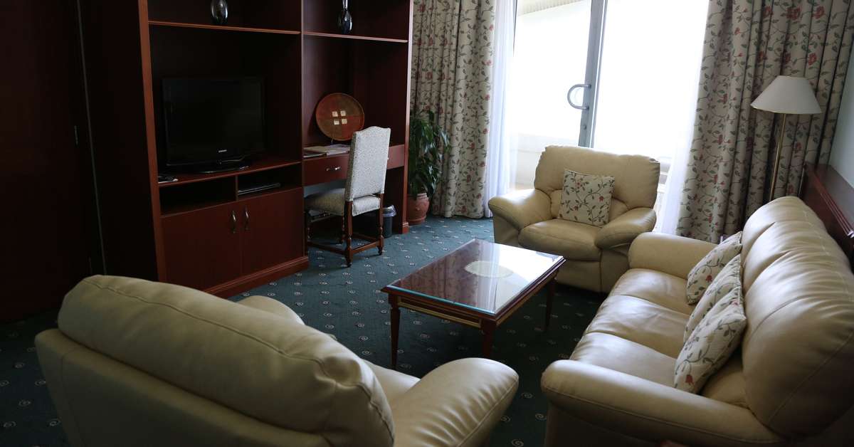 Een foto van het interieur van Occidental Sharjah Grand