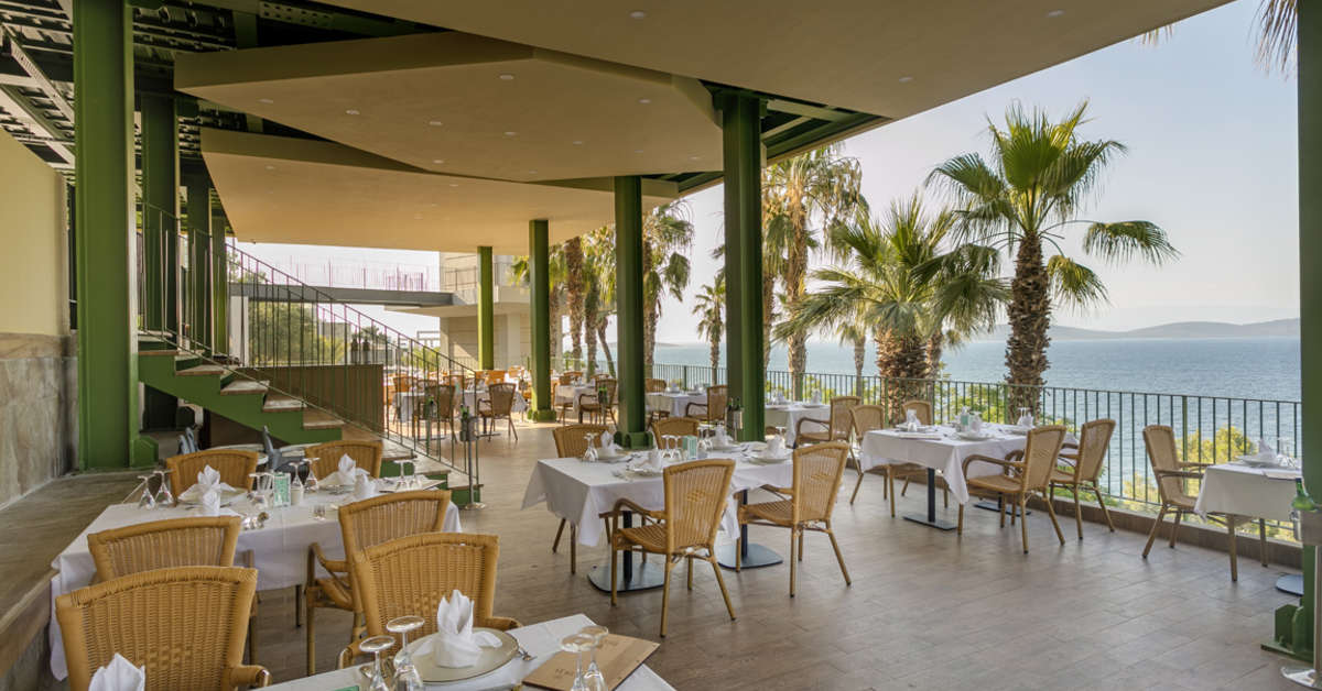 Een foto van de faciliteiten bij Duja Bodrum Hotel