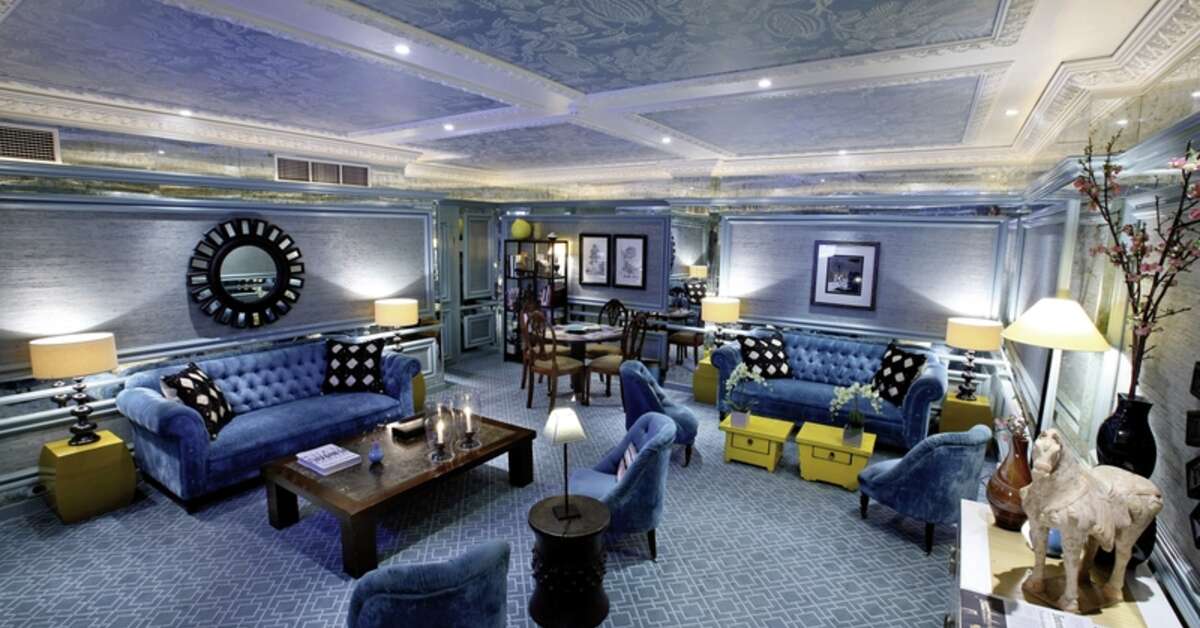 Een foto van het interieur van Hotel Lisboa Plaza