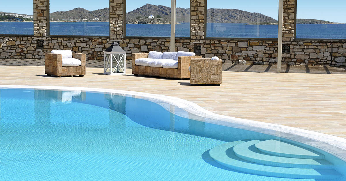 Een foto van het zwembad bij Saint Andrea Resort