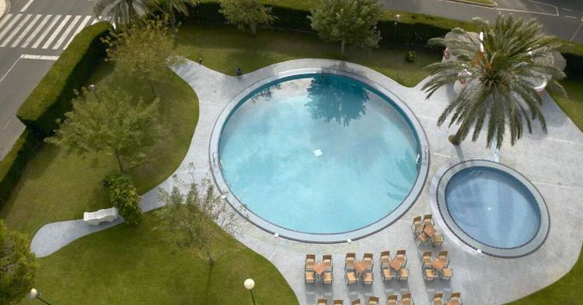 Een foto van het zwembad bij Prestige Hotel Goya Park