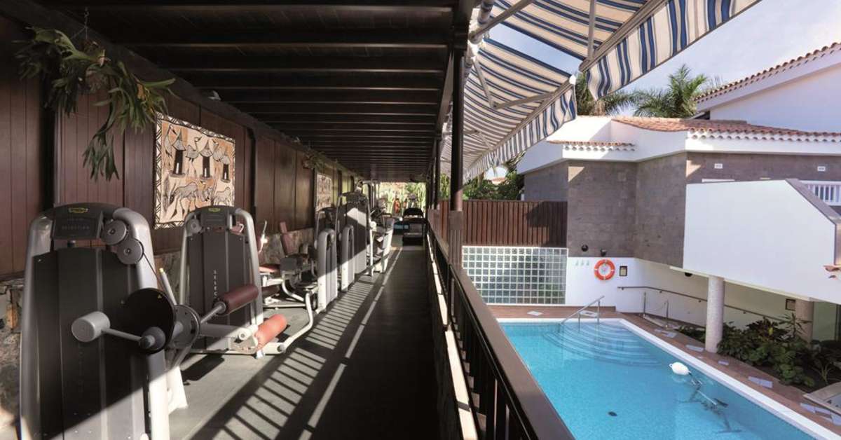 Een foto van de faciliteiten bij Seaside Grand Hotel Residencia